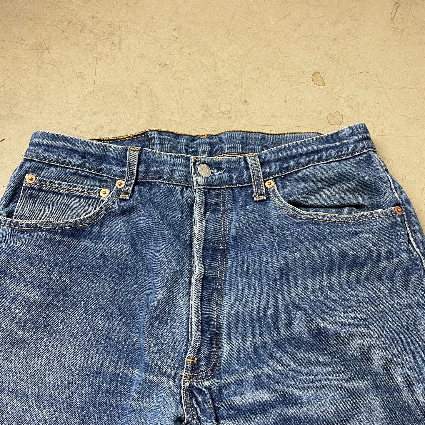 (L) Levi’s 501 Jeanshose blau W34L38