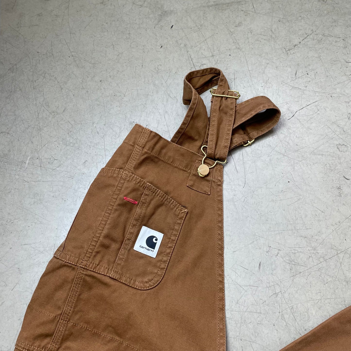(M) Carhartt Work in Progress WIP Overall Dungaree braun