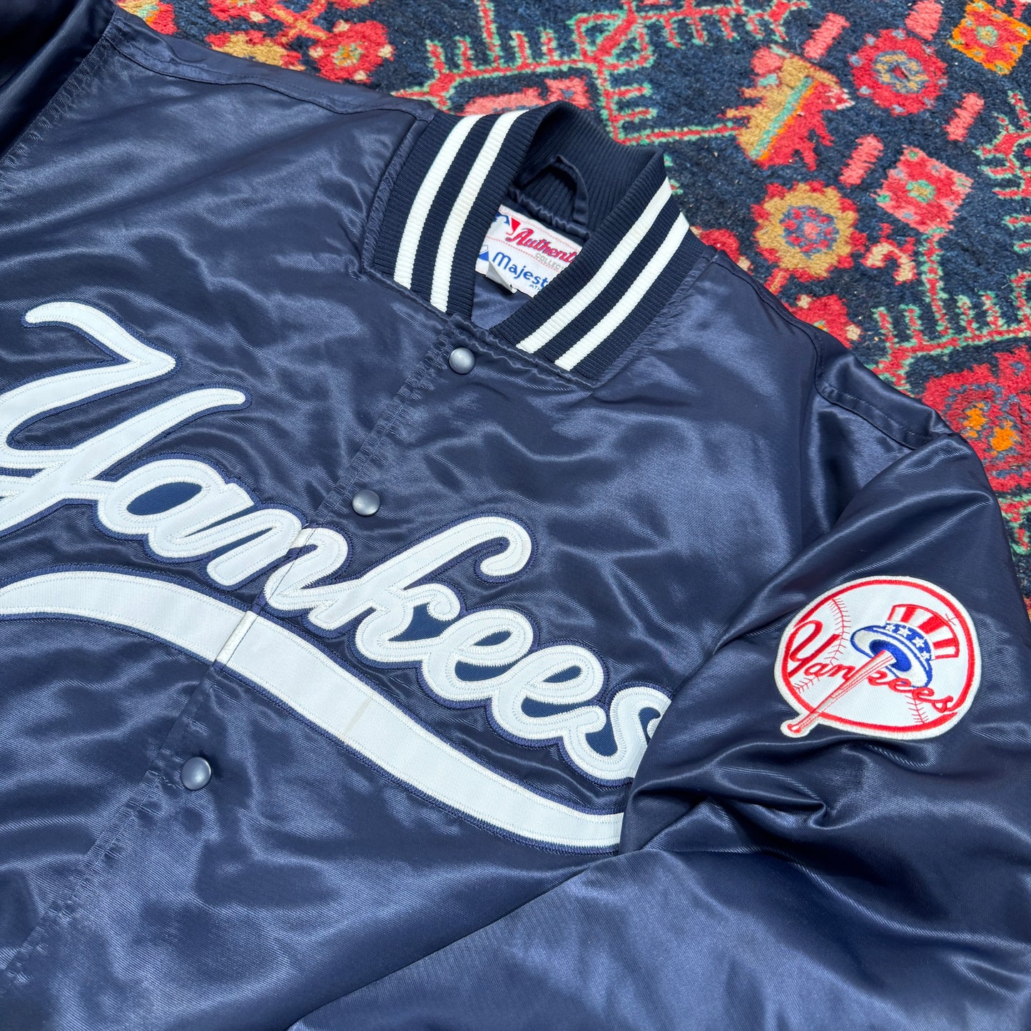(L) NY YANKEES MAJESTIC COLLEGE JACKE