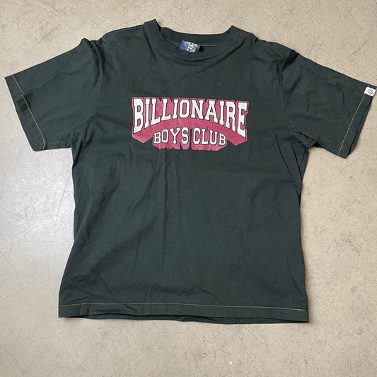 (L) Billionaire Boys Club Logo Tshirt faded black rot