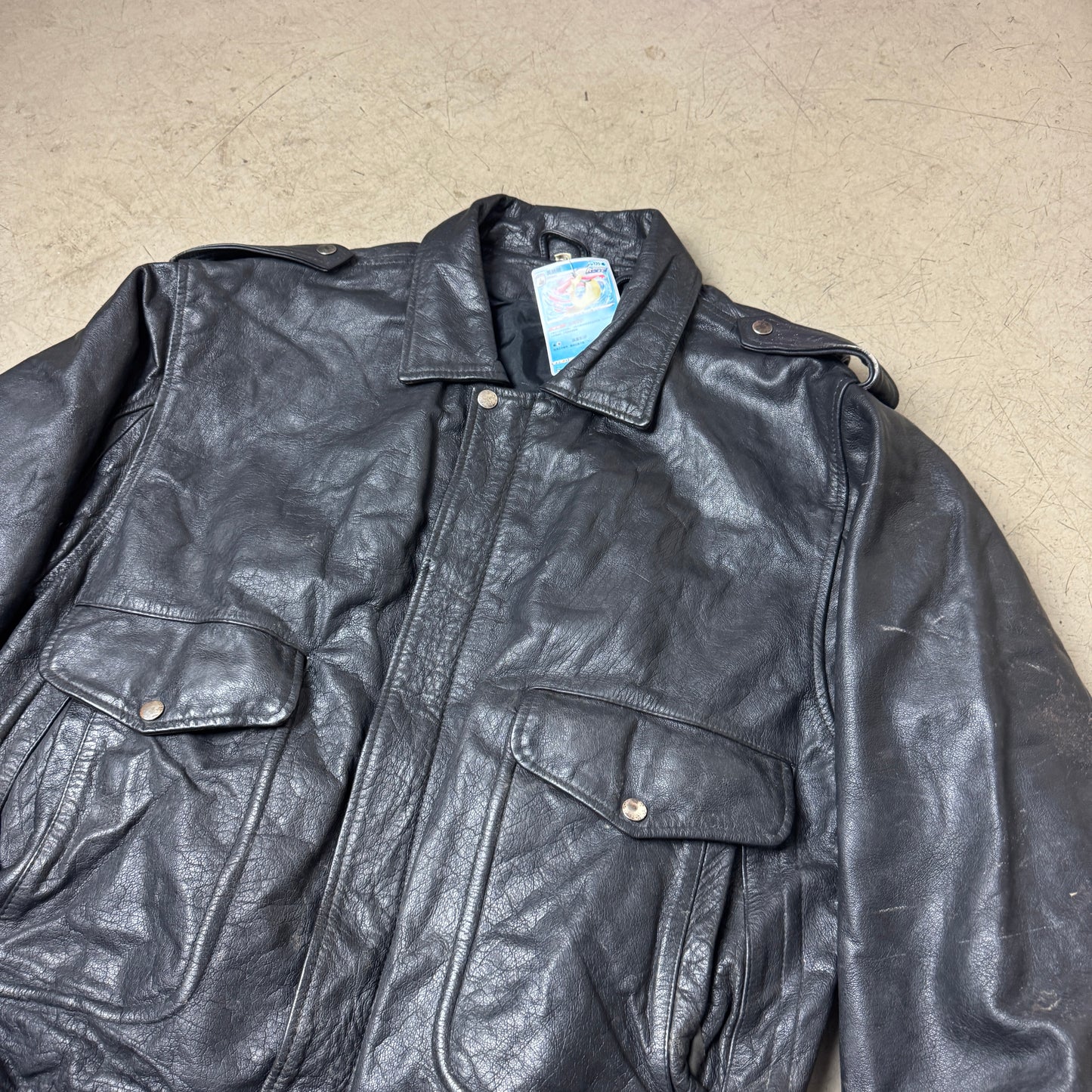 (M-L) Lederjacke
