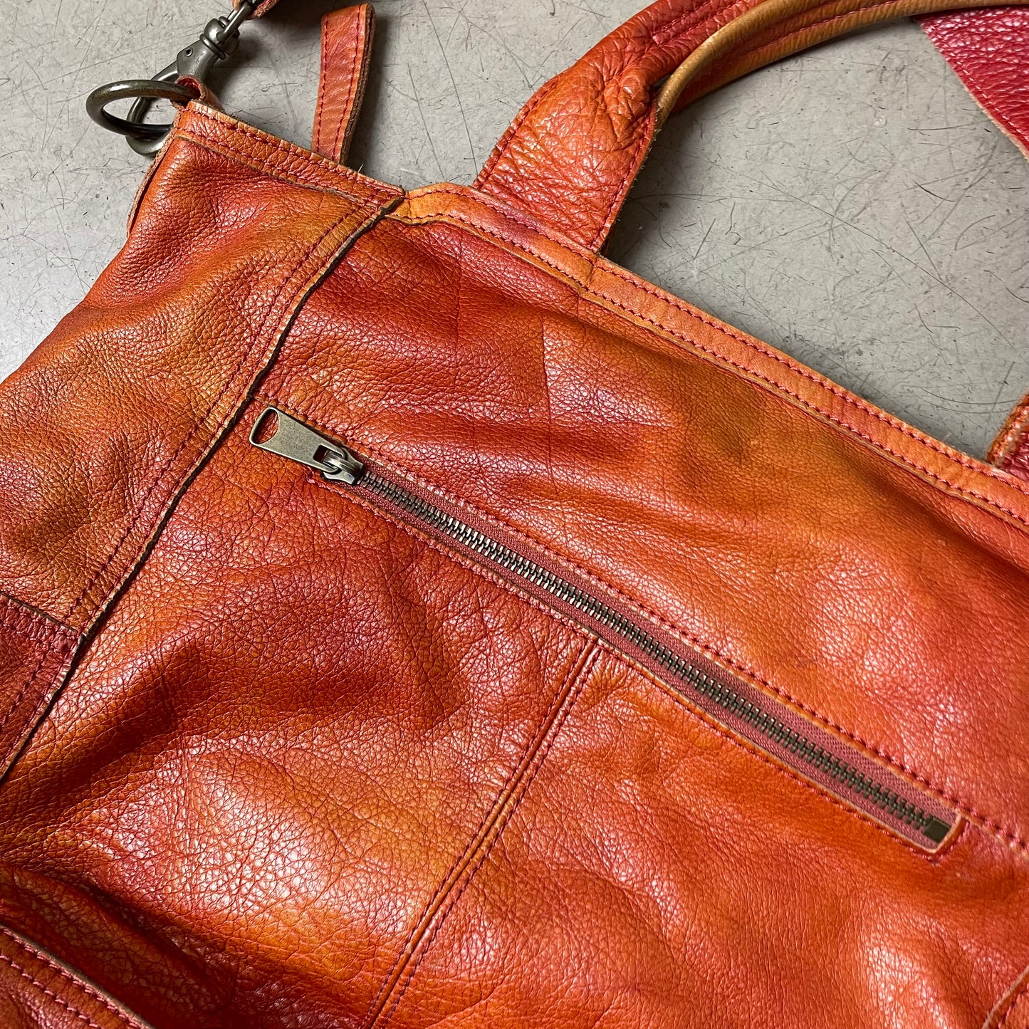 Liebeskind Berlin Leather Bag Ledertasche faded orange