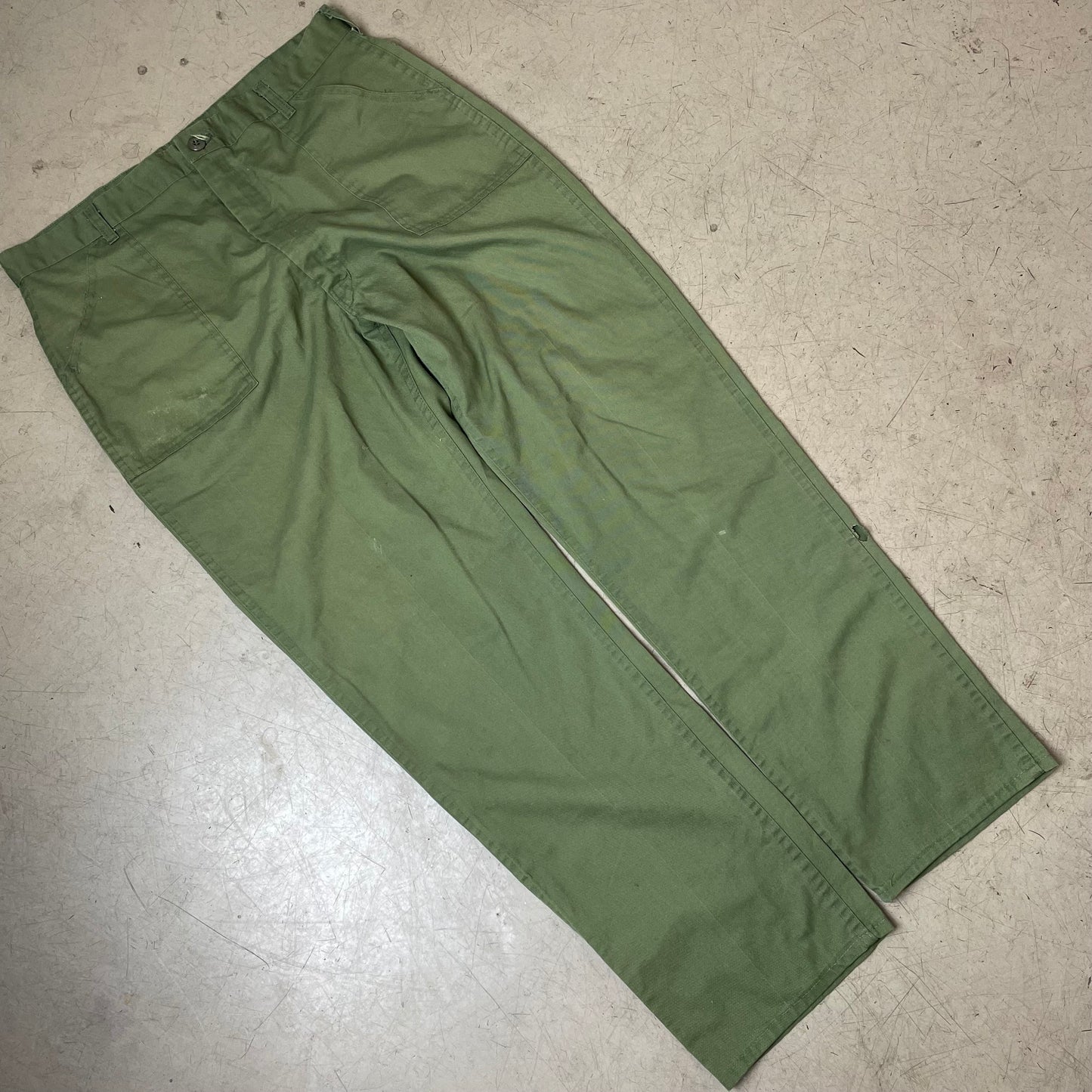 (XL) US Army Front Pocket Utility Fatigue Pants olivgrün W38L32