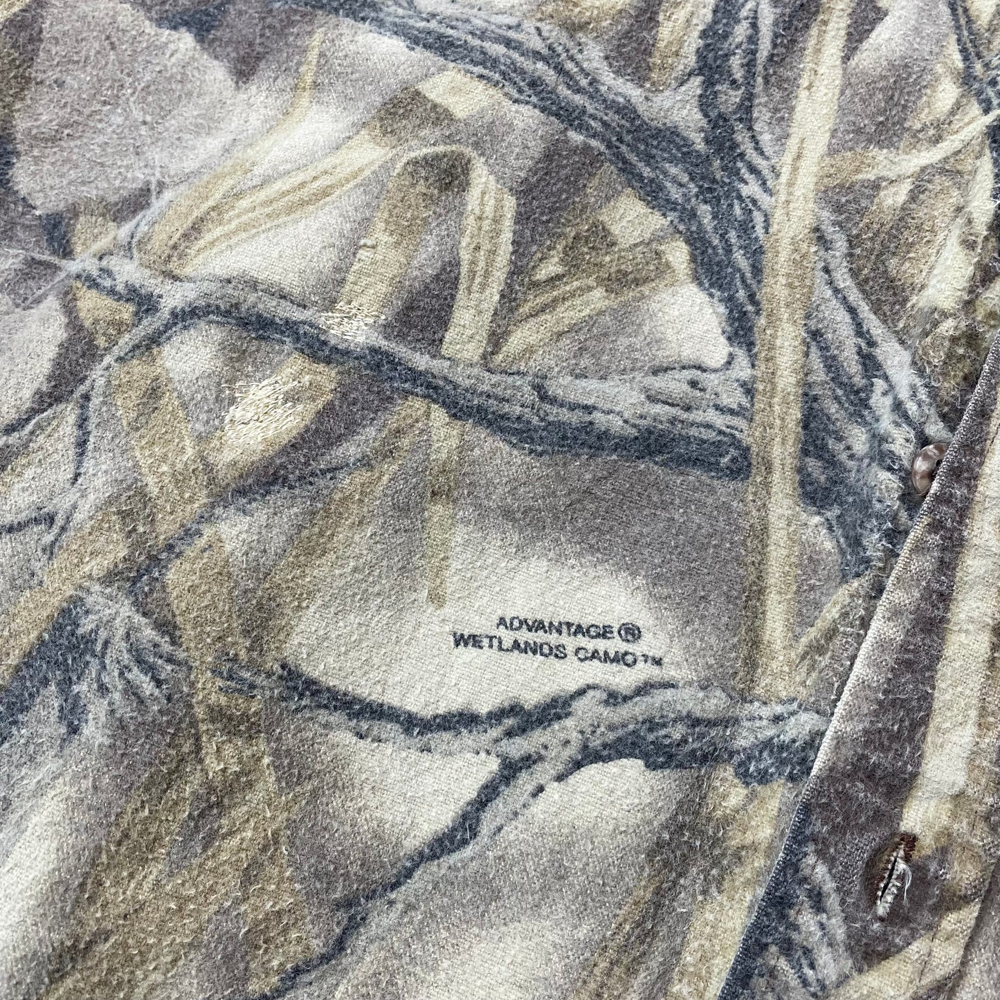 (XXL) Woolrich Realtree Camo Hemd beige grün Tag XL Long