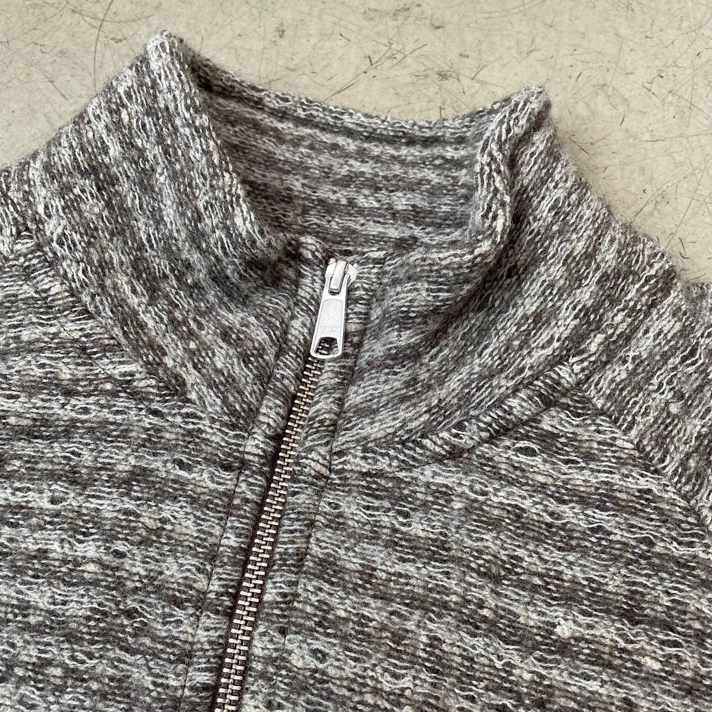 (M) MFPEN Strickjacke braun kariert