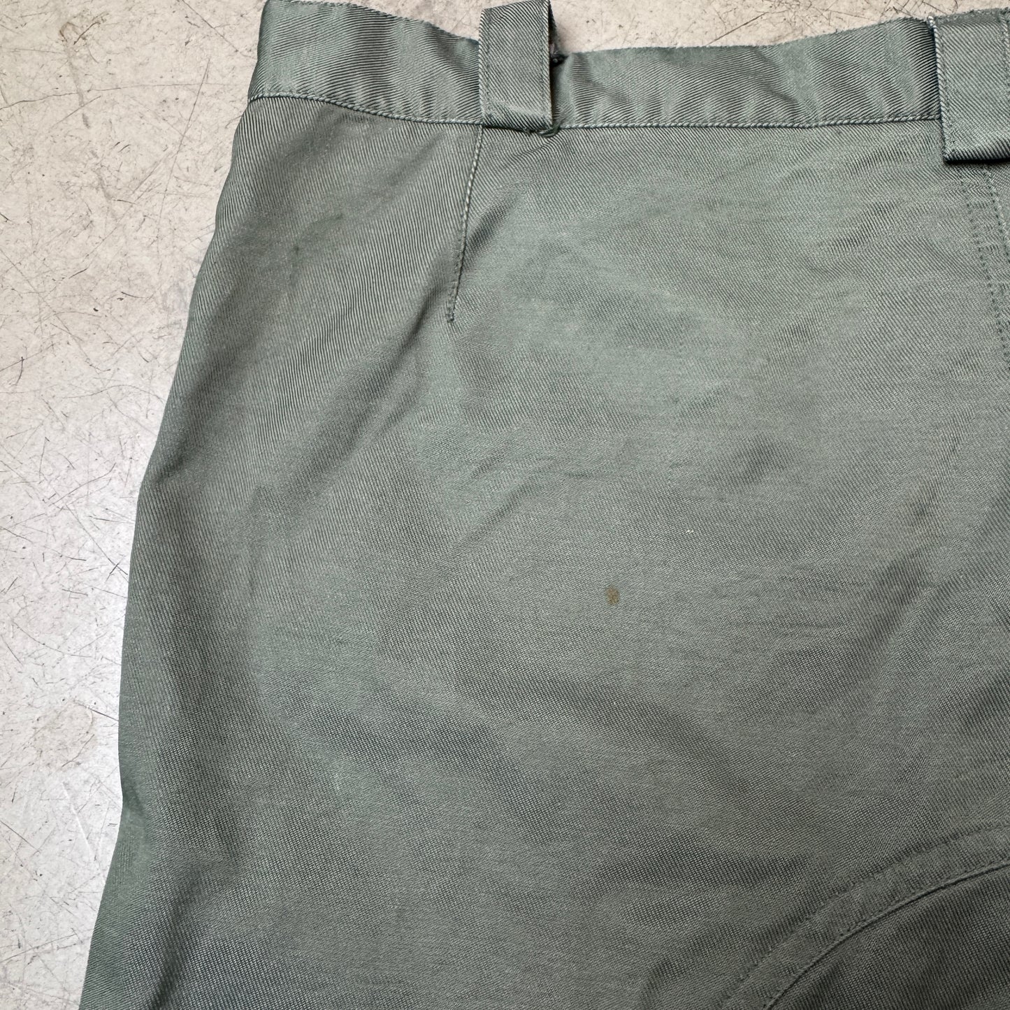 (L) Vintage Adidas Front Pocket Cargo Pants olivgrün
