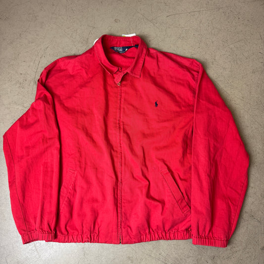 (XL) Polo by Ralph Lauren Harrington Sommer Jacke rot