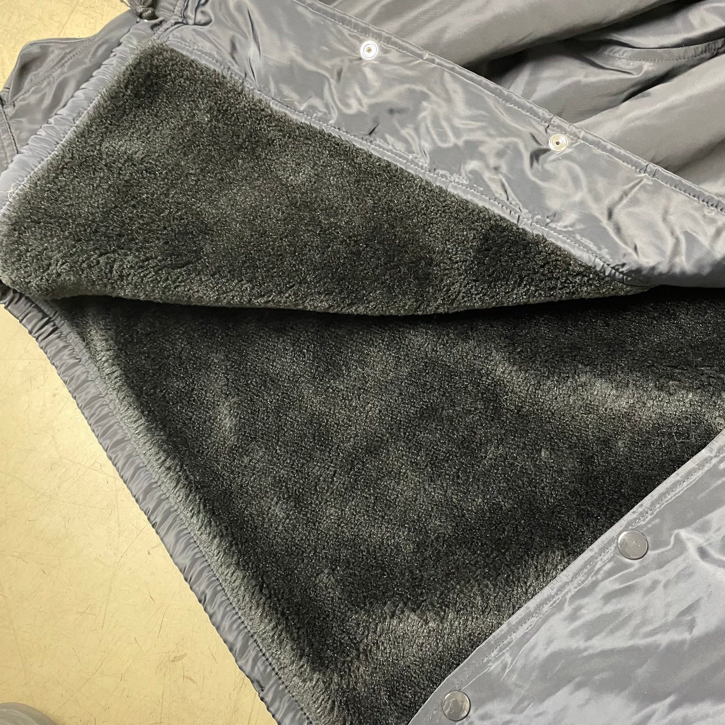 (M) Supreme x Champion Windbreaker Harrington Jacke gefüttert schwarz