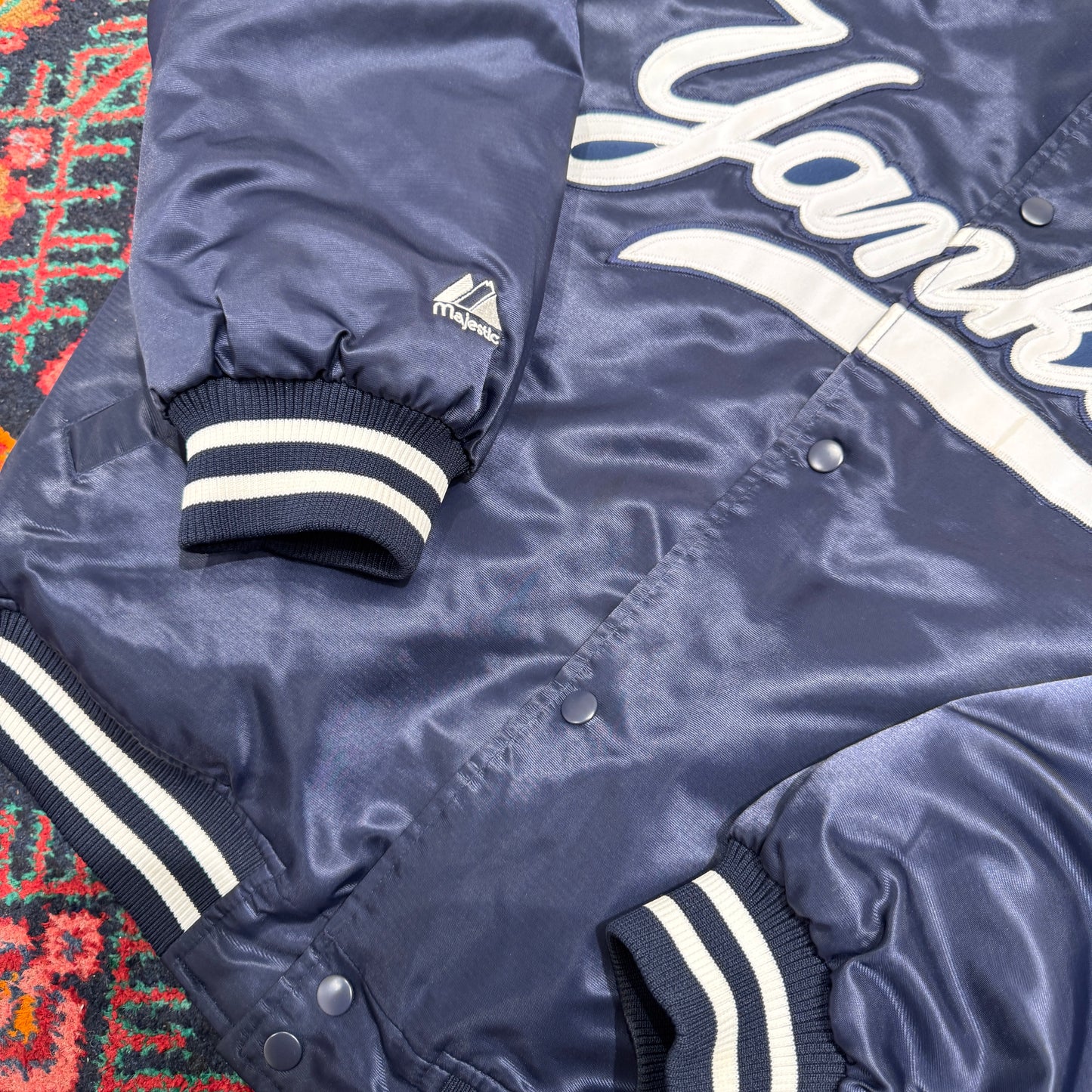 (L) NY YANKEES MAJESTIC COLLEGE JACKE