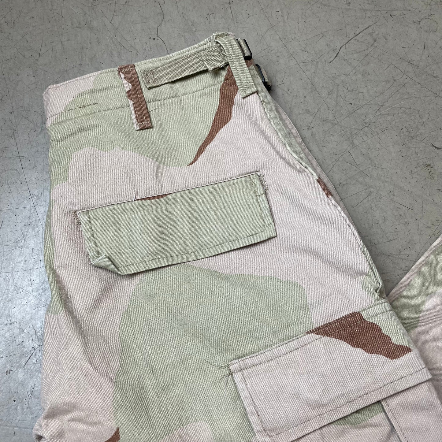 (S) US Army Camo Cargo Pants Sand beige Khaki