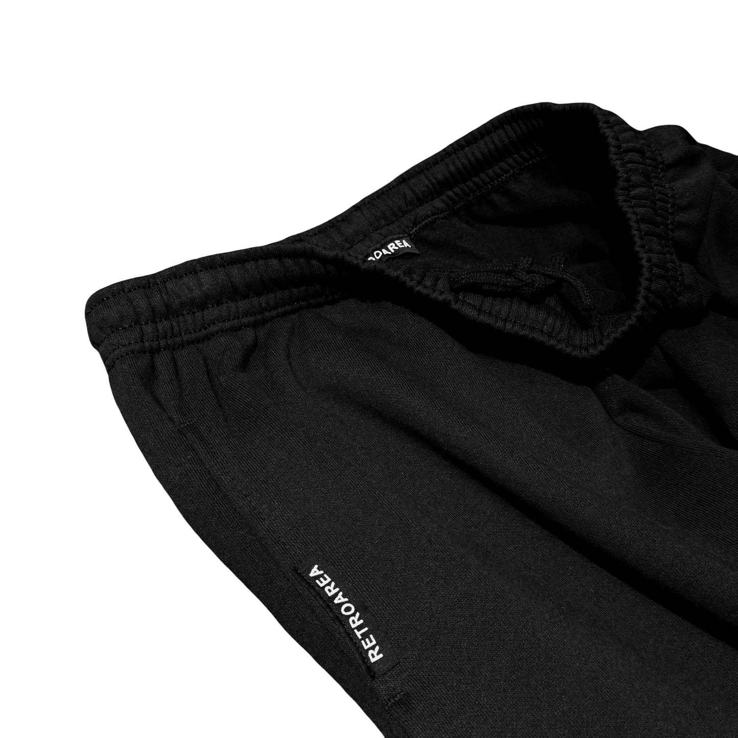 RETROAREA BASIC OPEN LEG JOGGER (SCHWARZ)