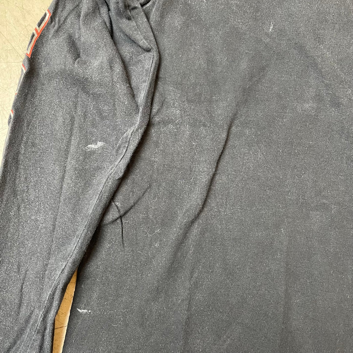 (L) 2012 Harley Davidson Longsleeve schwarz Eagle Flames Pocono