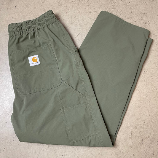 (S) Carhartt Work Pants Stoffhose olivgrün