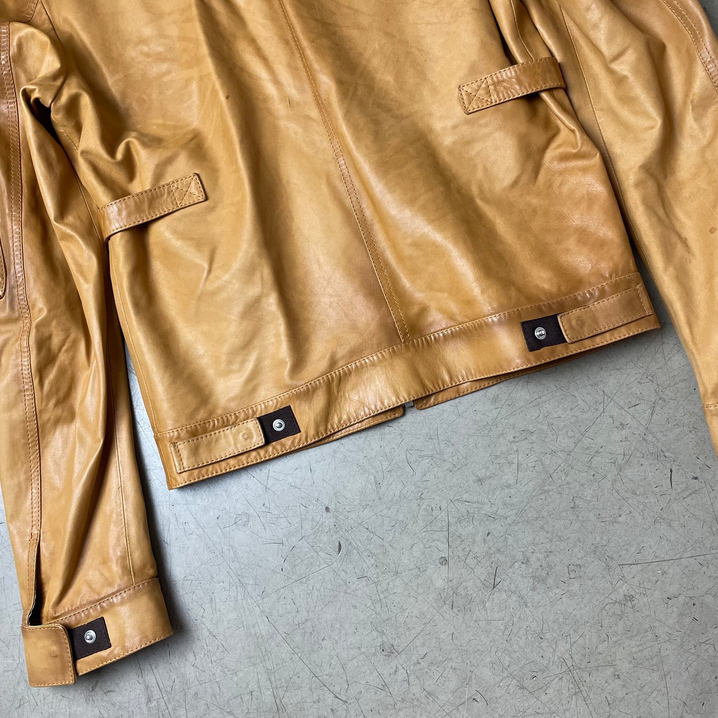 (M) Richmond X Lederjacke braun