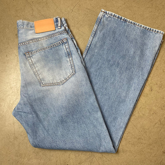 (M) Acne Studios Flare Denim Schlaghose Jeanshose hellblau W32/L32