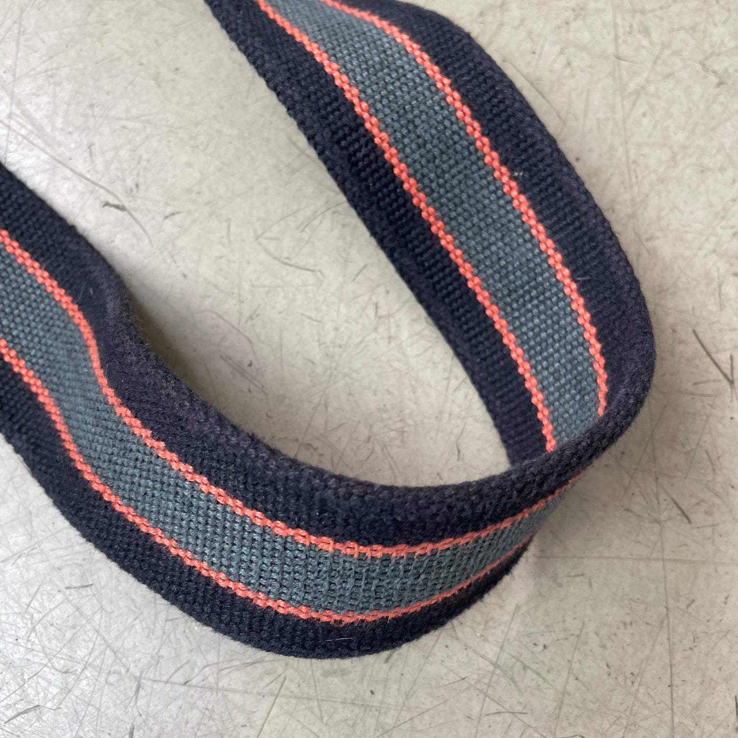 2000s Diesel Big Buckle Gürtel schwarz grau 106cm
