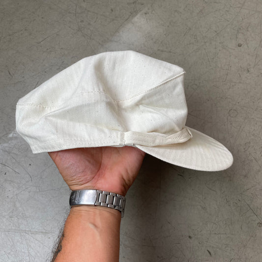 (S) Vintage Euro Work Cap beige Creme