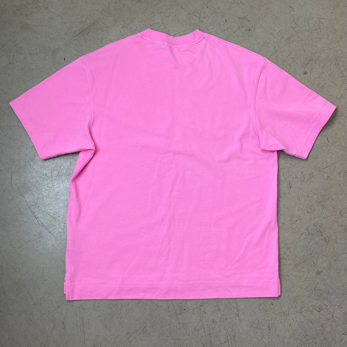 (S-M) Acne Studios Big Logo Tshirt pink