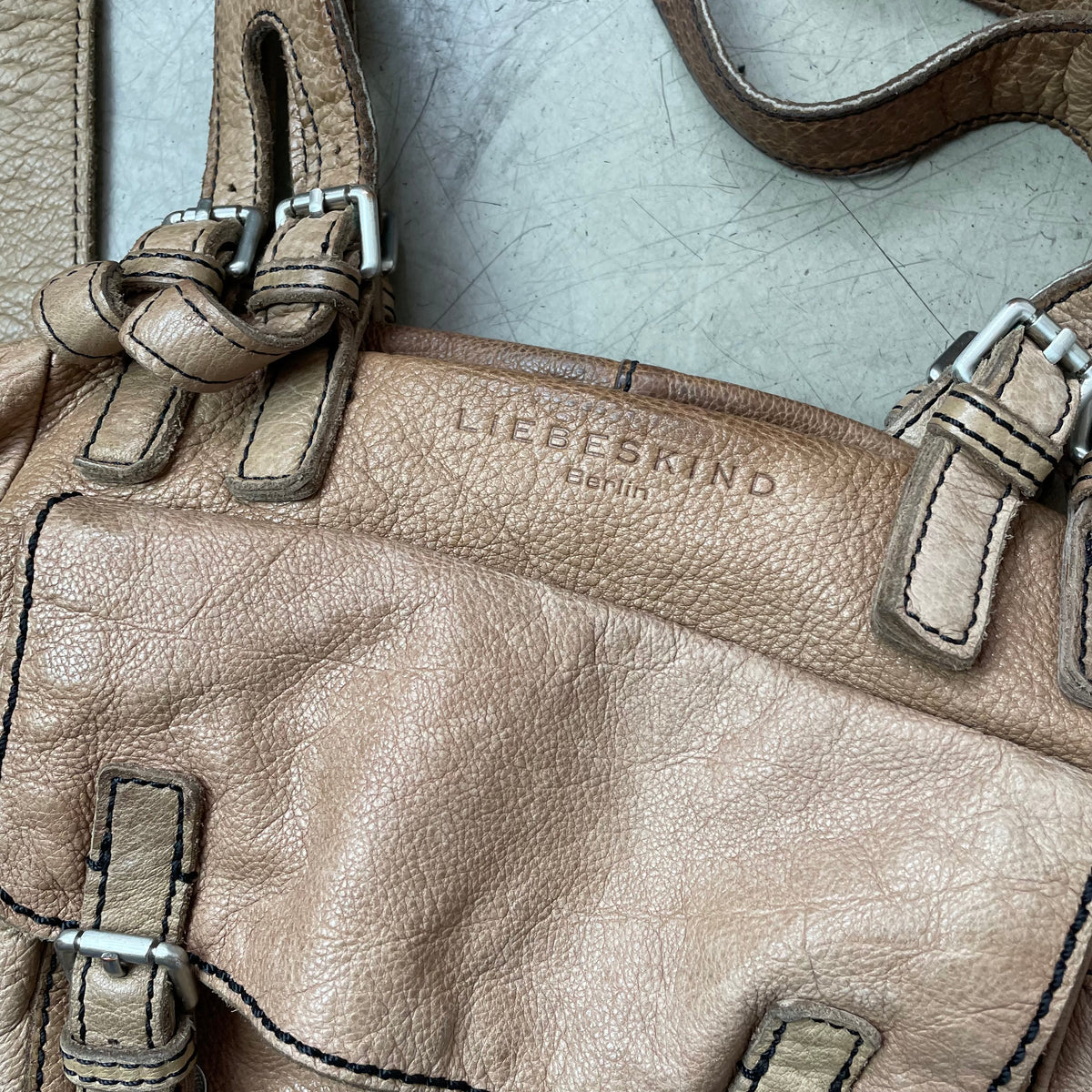 Liebeskind Berlin Leder Bag Handtasche braun