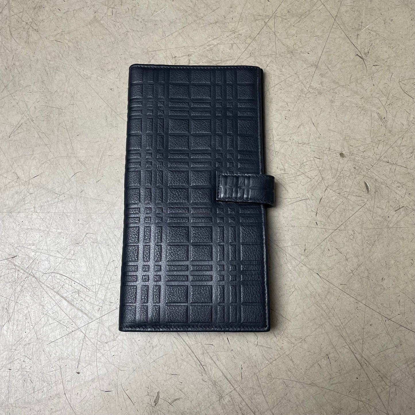 Burberry London Leder Geldbeutel schwarz