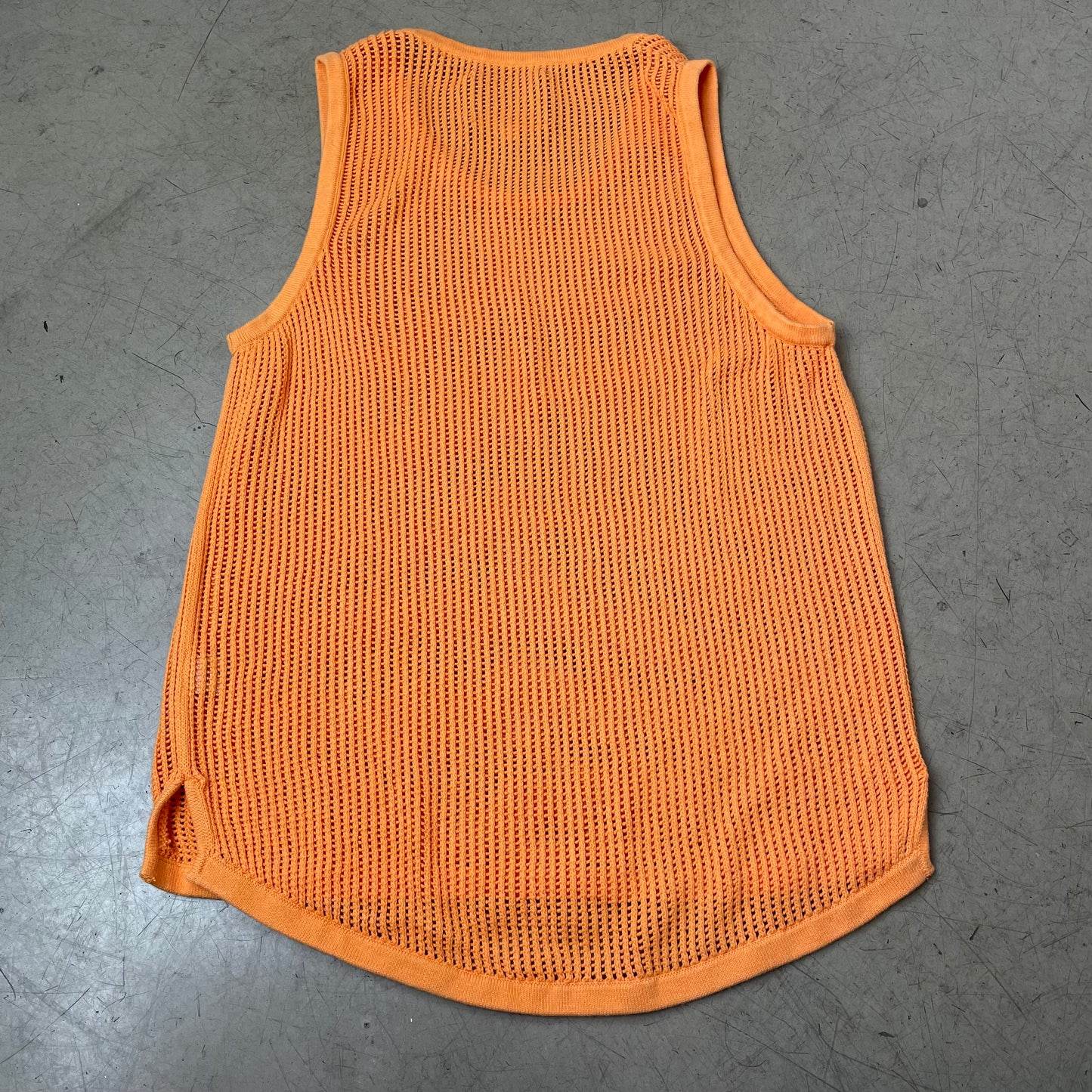 (M) Aime Leon Dore Knitted Top Tanktop Shirt Orange
