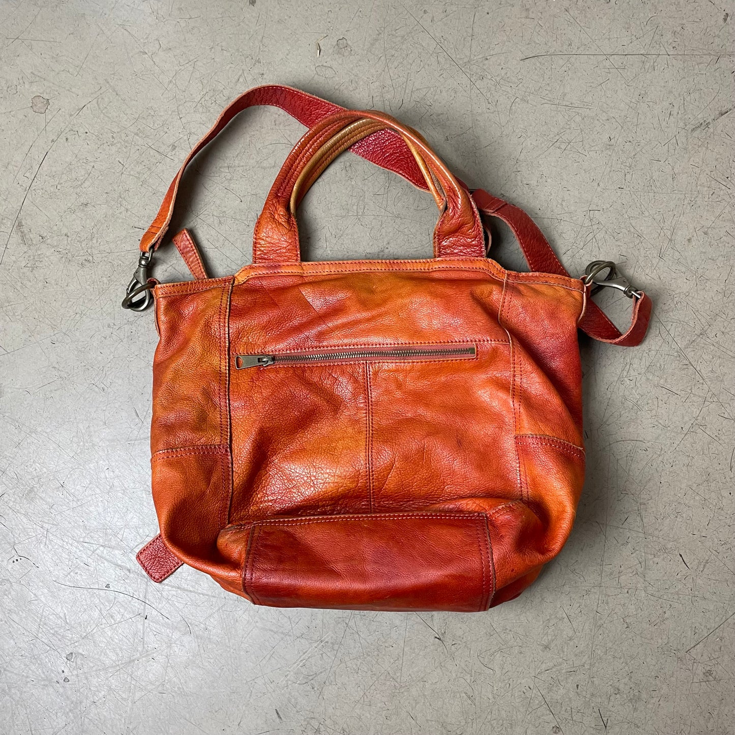 Liebeskind Berlin Leather Bag Ledertasche faded orange