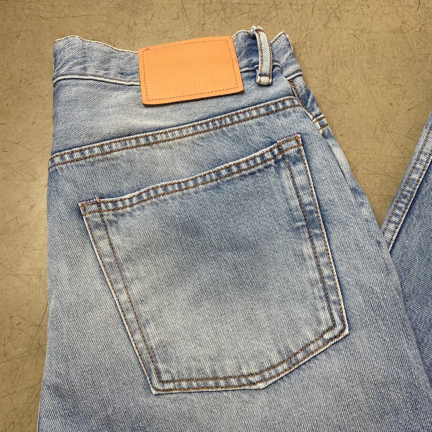 (M) Acne Studios Flare Denim Schlaghose Jeanshose hellblau W32/L32