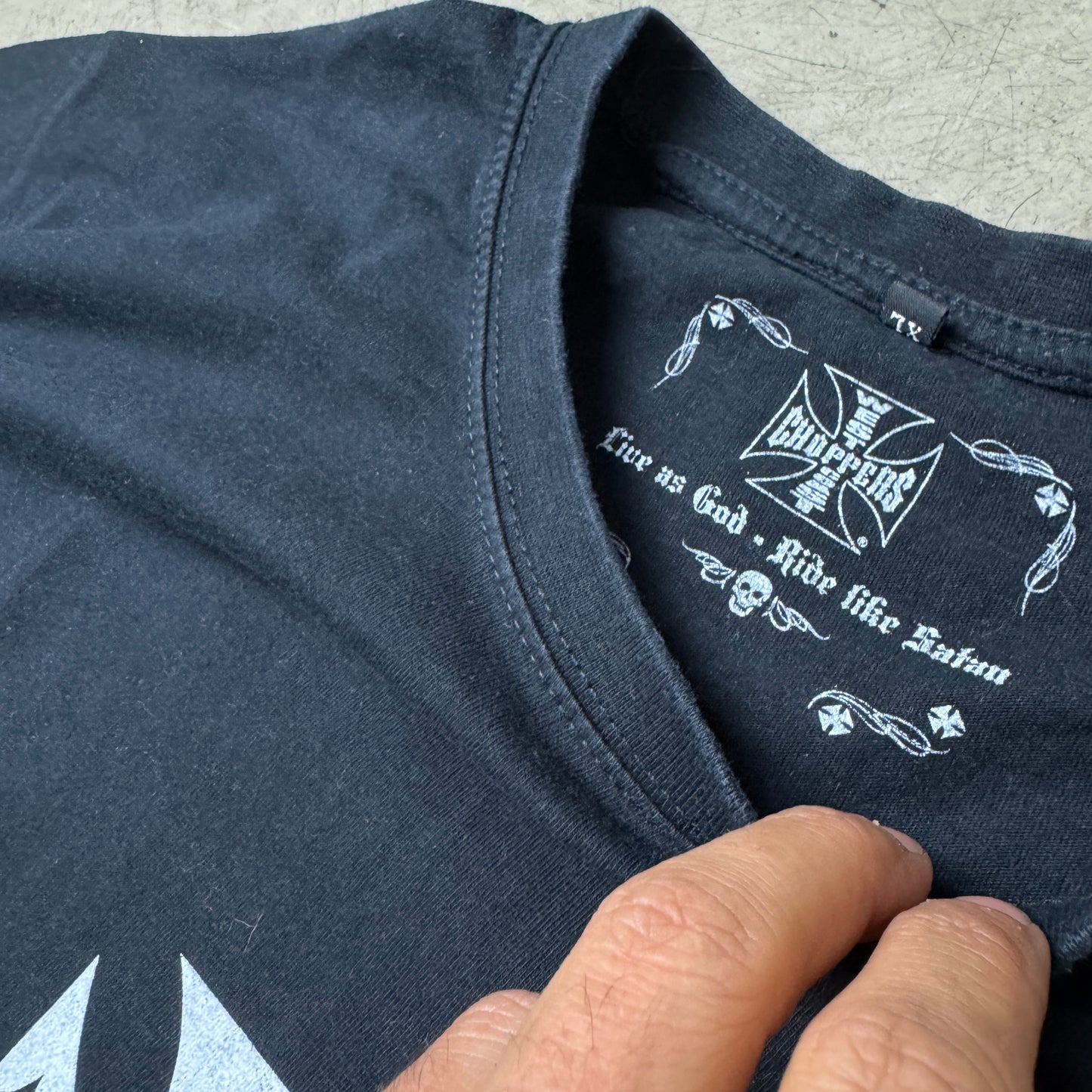 (XL) Choppers Big Logo Biker T-Shirt