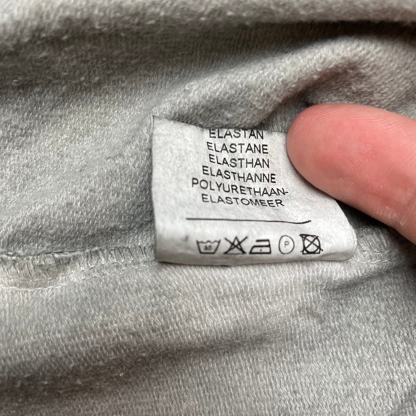 (XL) Bottega Cotton Cardigan Faded hellgrau