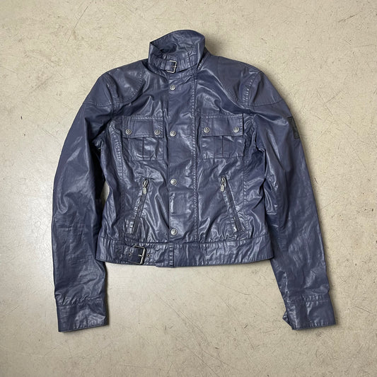 (S-M) Belstaff Wmn Jacket Navy blau