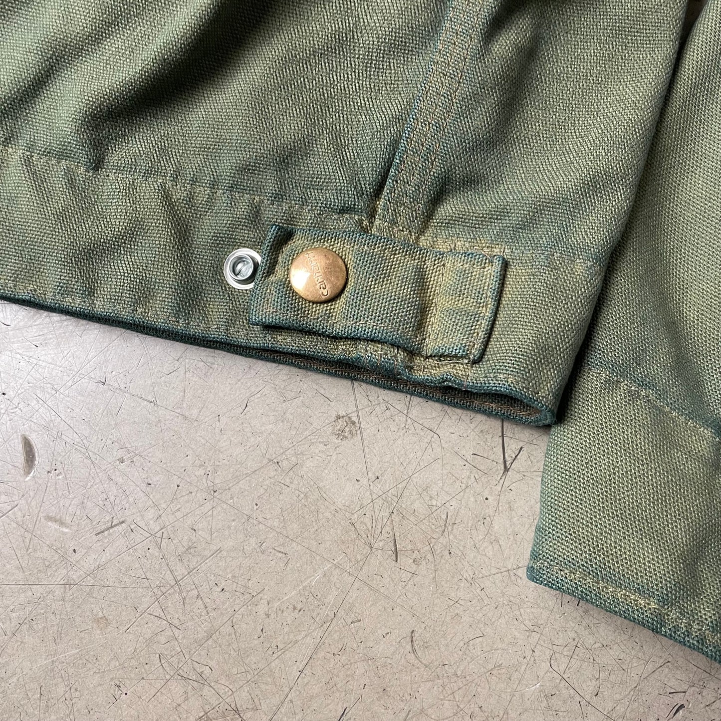 (L) Carhartt Detroit Workwear Jacke dunkelgrün