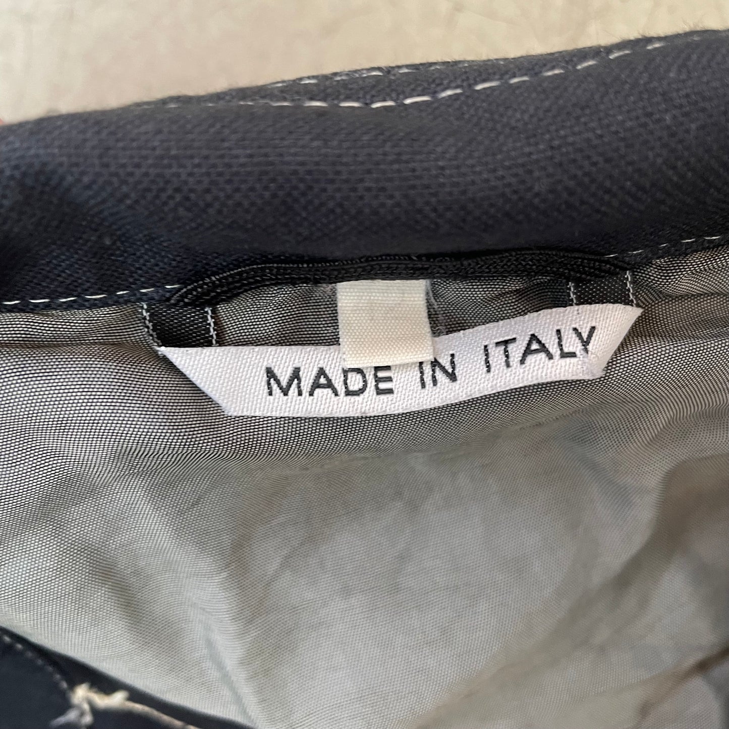 (S-M) Marella Wmn Jacke schwarz Kontrastnähte
