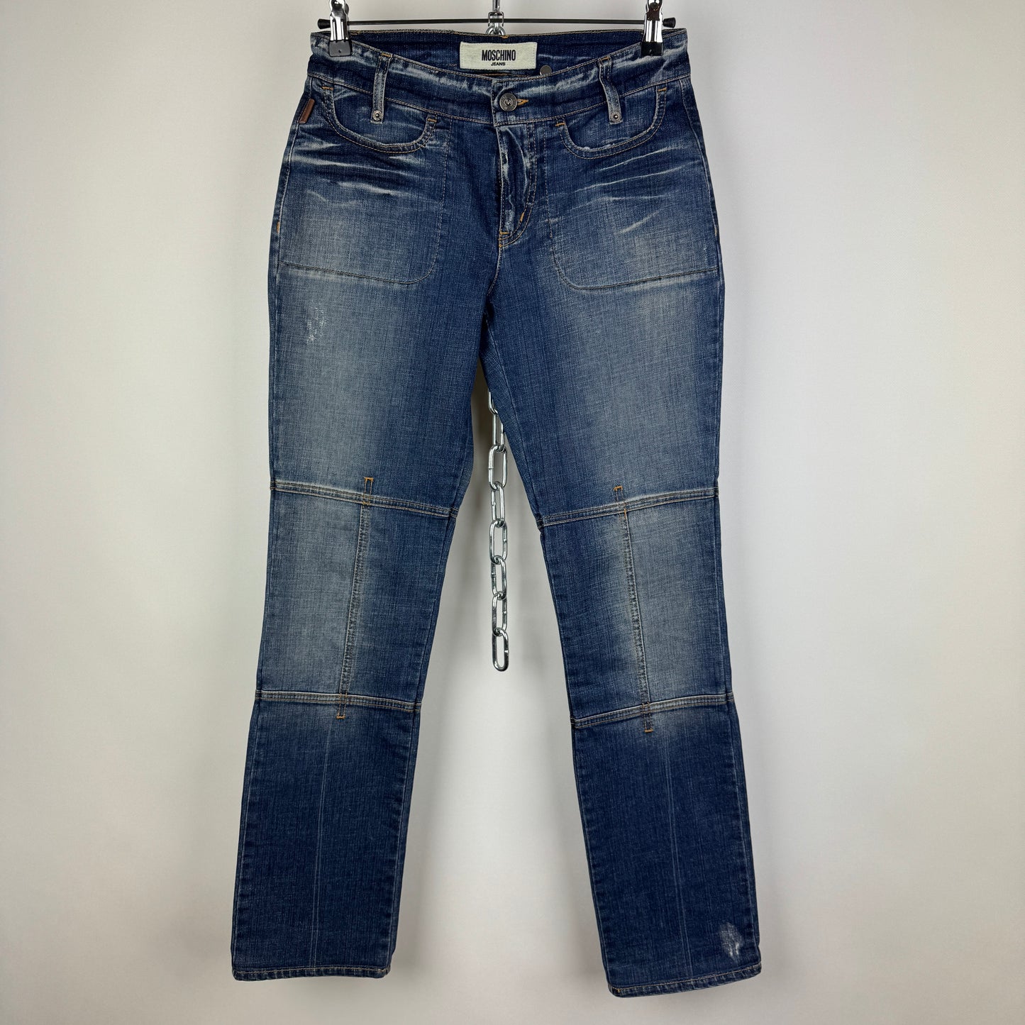 (S) MOSCHINO BUTTERFLY JEANS