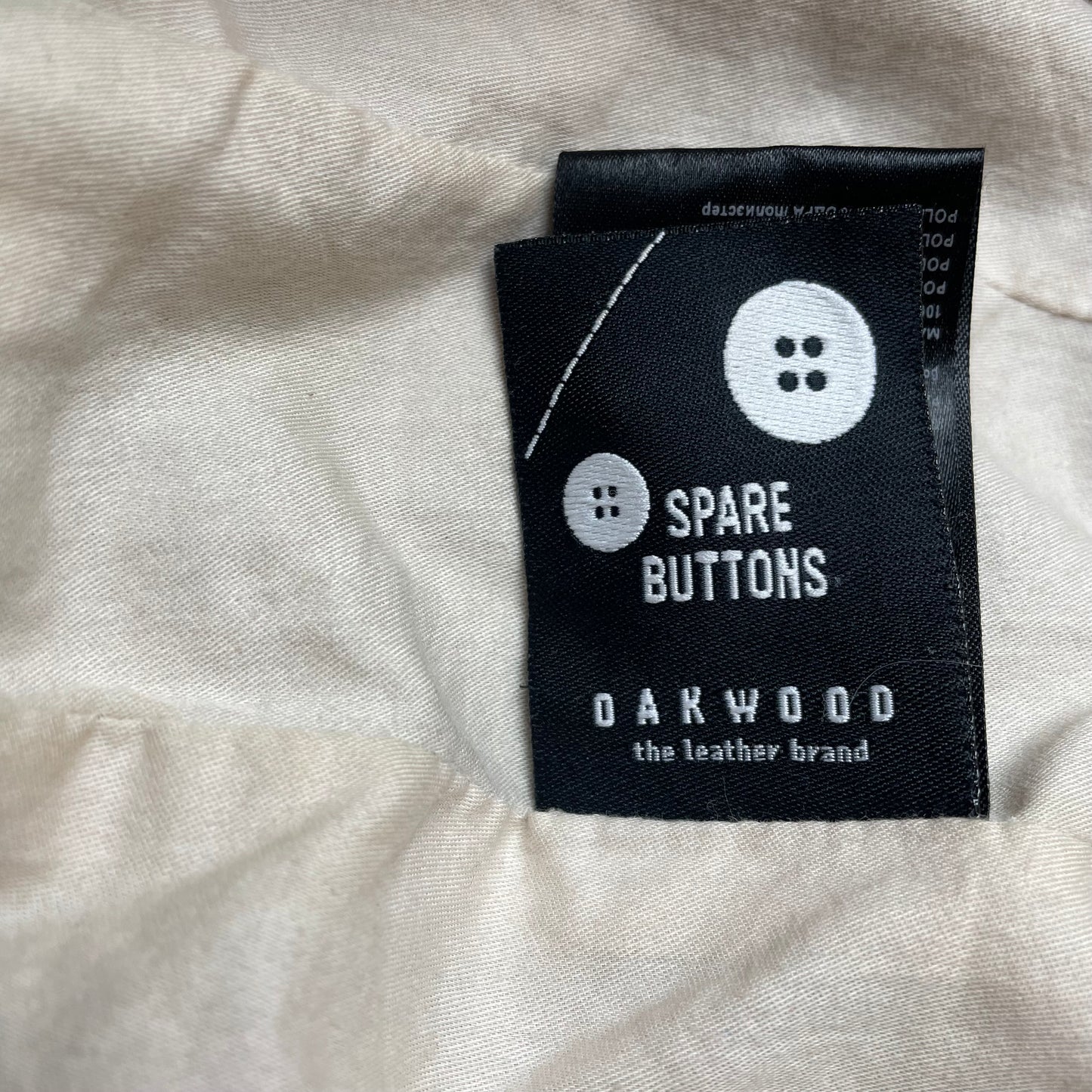 (XL) Wmn 2000s Oakwood Lederjacke beige braun