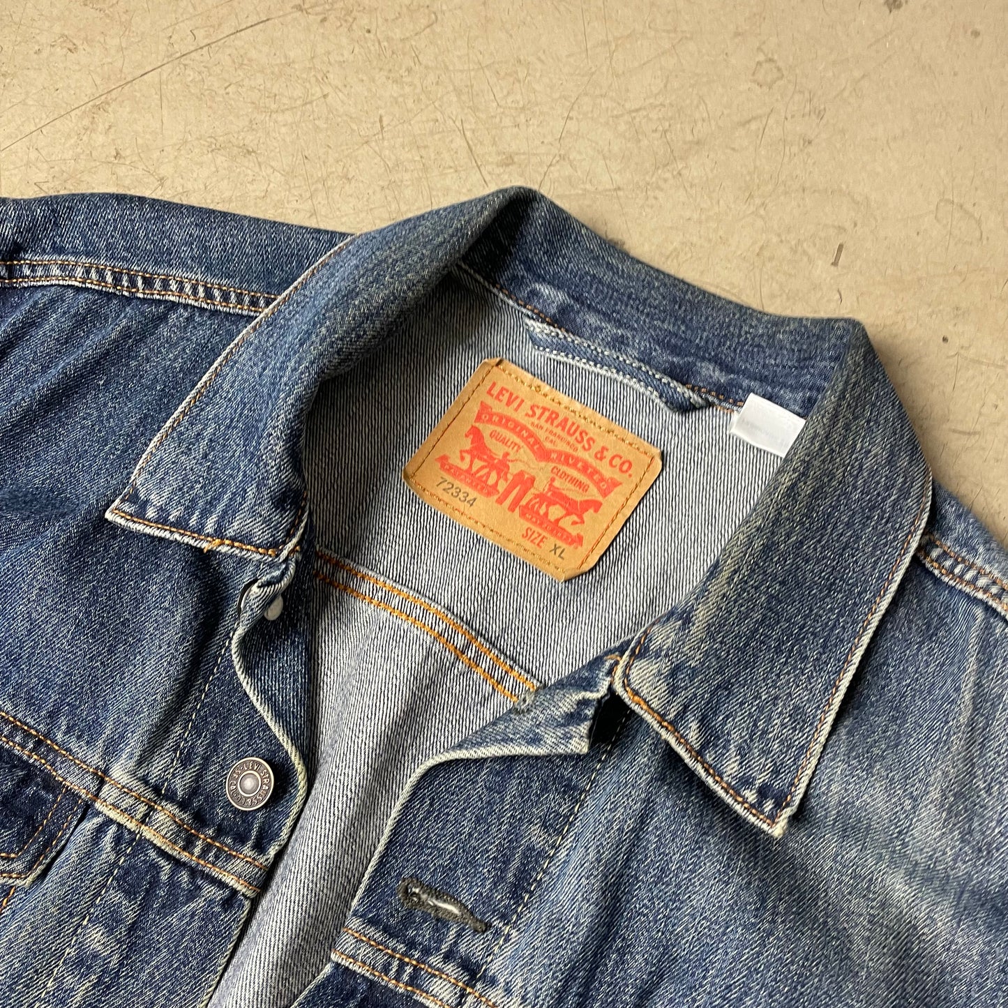 (XL) Levi’s Jeansjacke blau