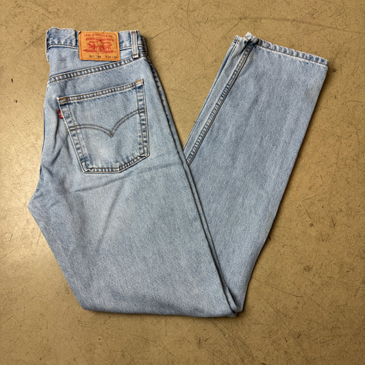 (M-L) Levi’s 521 02 Jeanshose hellblau W34/L36
