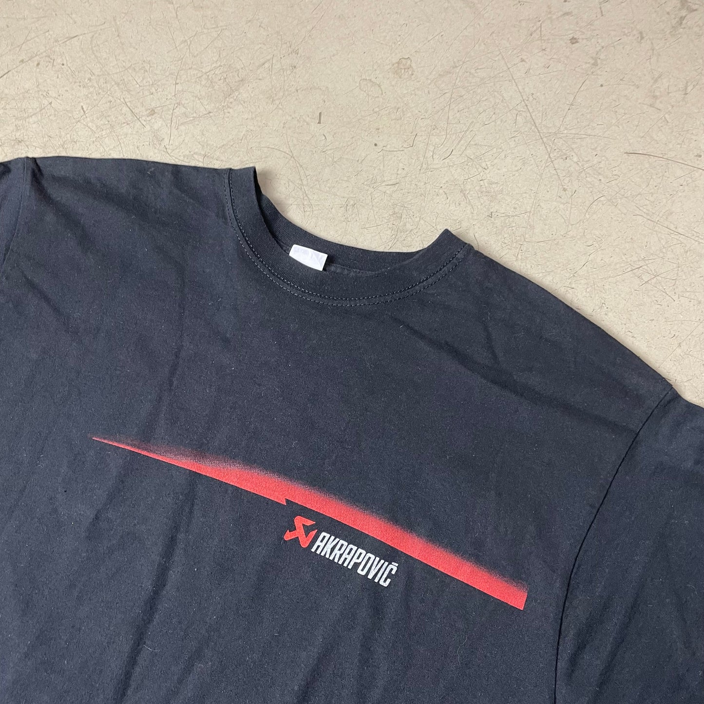 (L) Akrapovic Exhaust System Choppers Tshirt schwarz