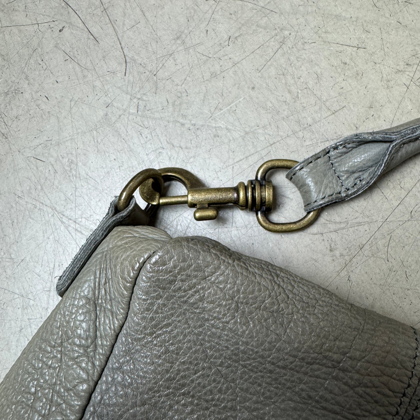 Liebeskind Berlin Leder Bag Tasche Sidebag grau