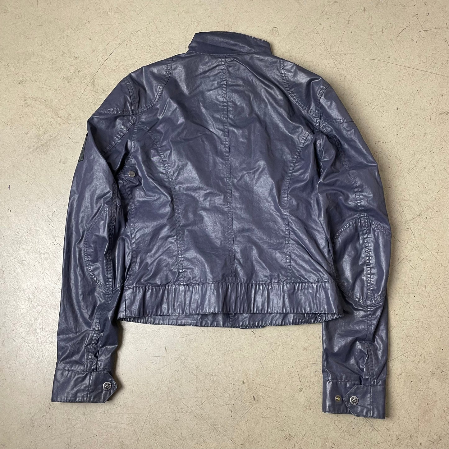 (S-M) Belstaff Wmn Jacket Navy blau