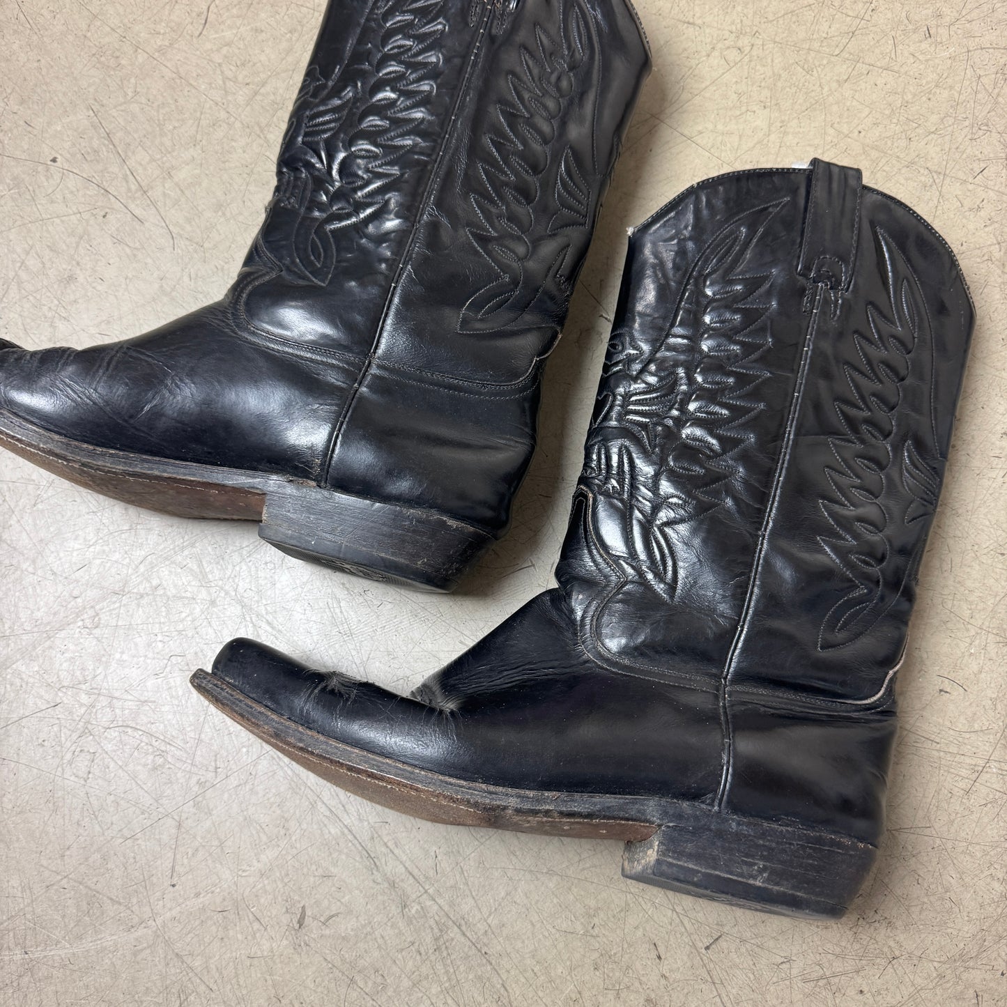 (43) Buffalo Echtleder Cowboy Boots