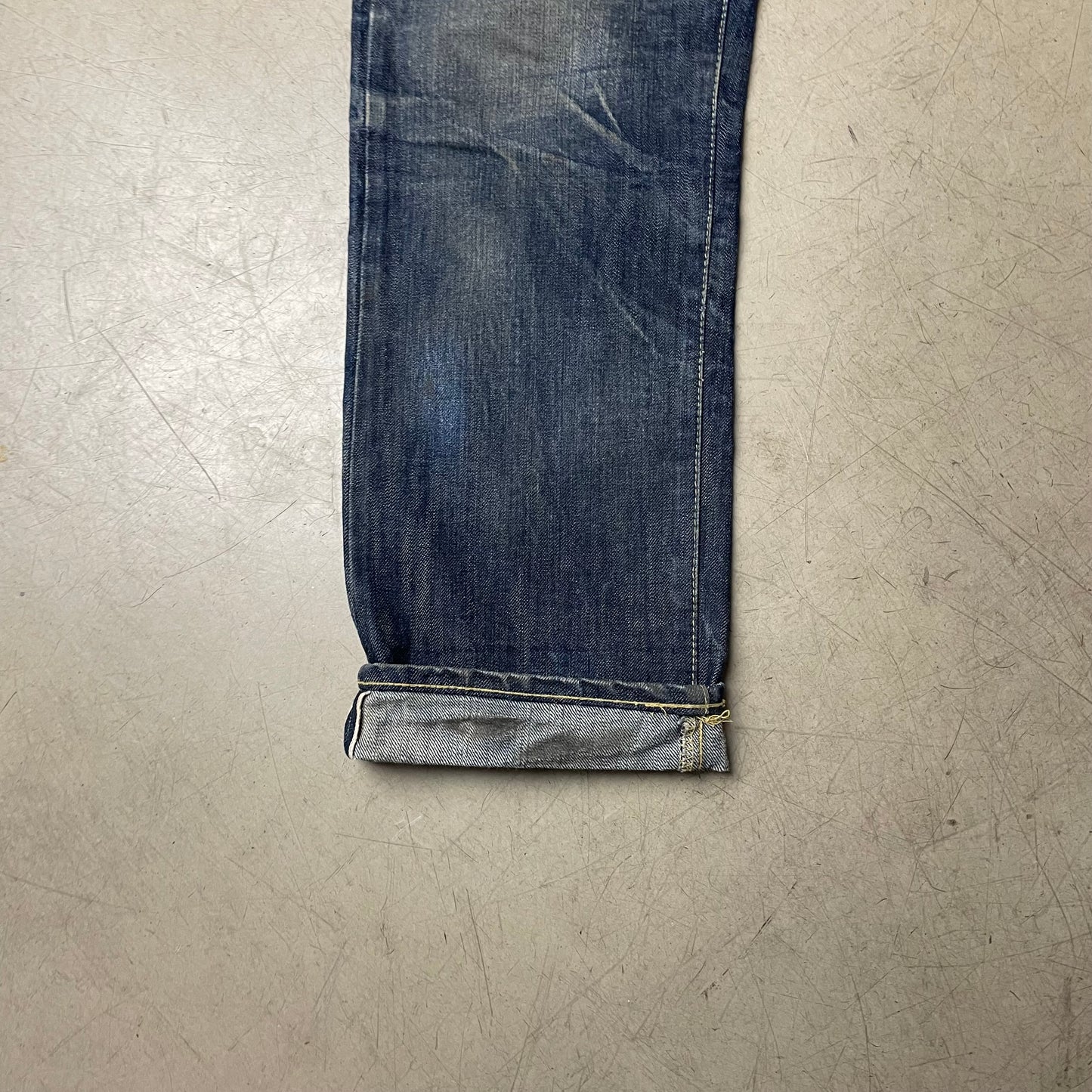 (M) Vintage 1993 Levi’s Big E Selvedge Selvage Jeanshose faded Blue W31/L30