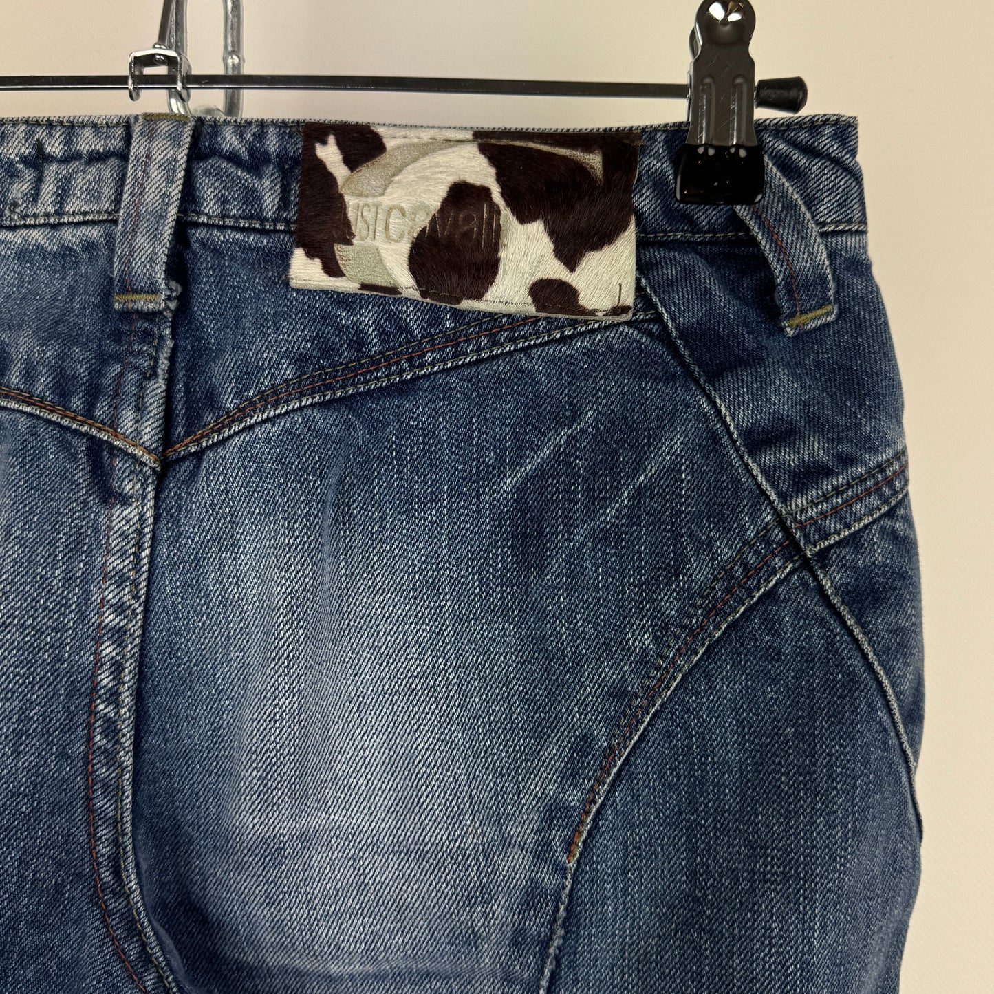 (S-M) CAVALLI JEANS SHORTS