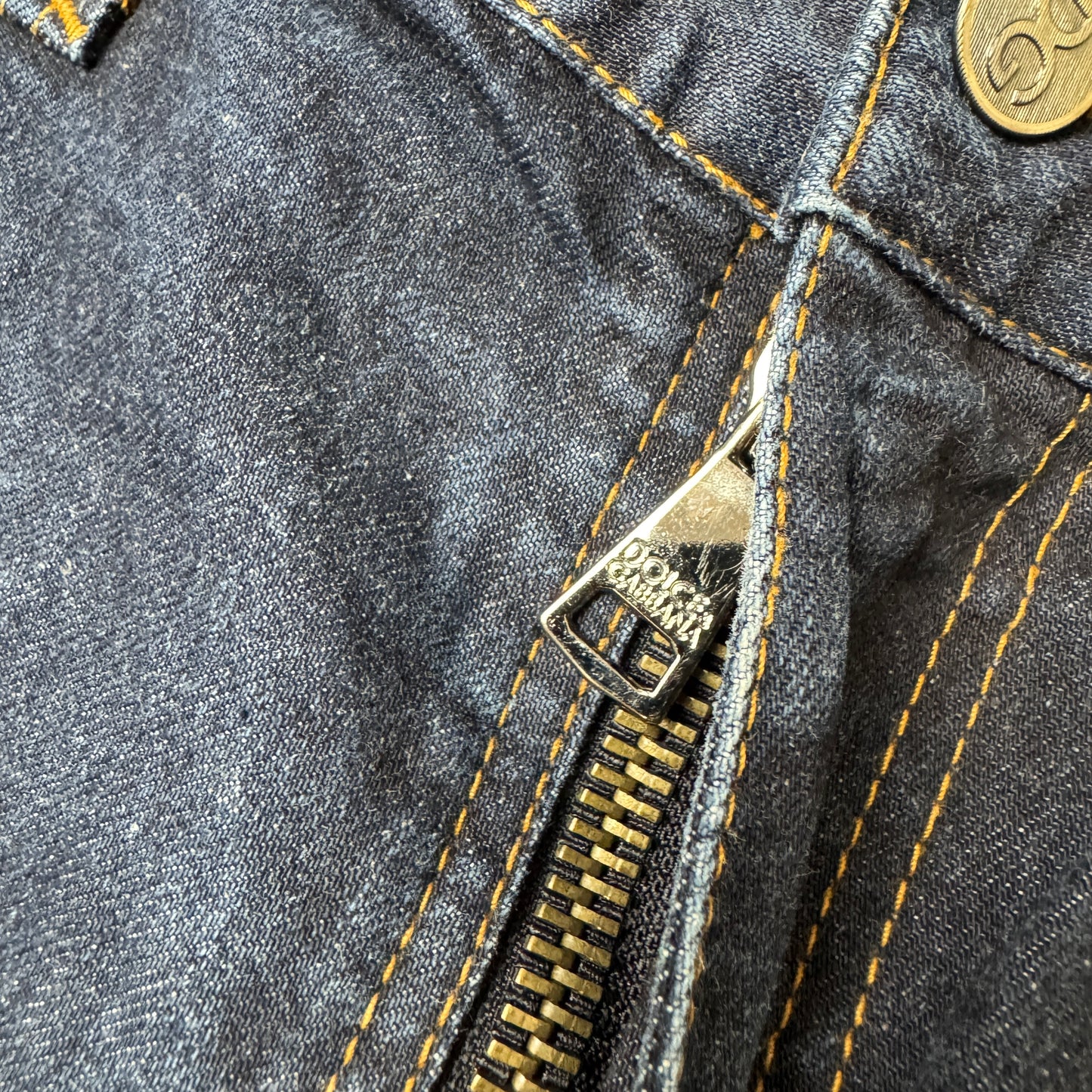 (XL) 2000s Dolce & Gabbana Jeanshose dunkelblau Navy 50