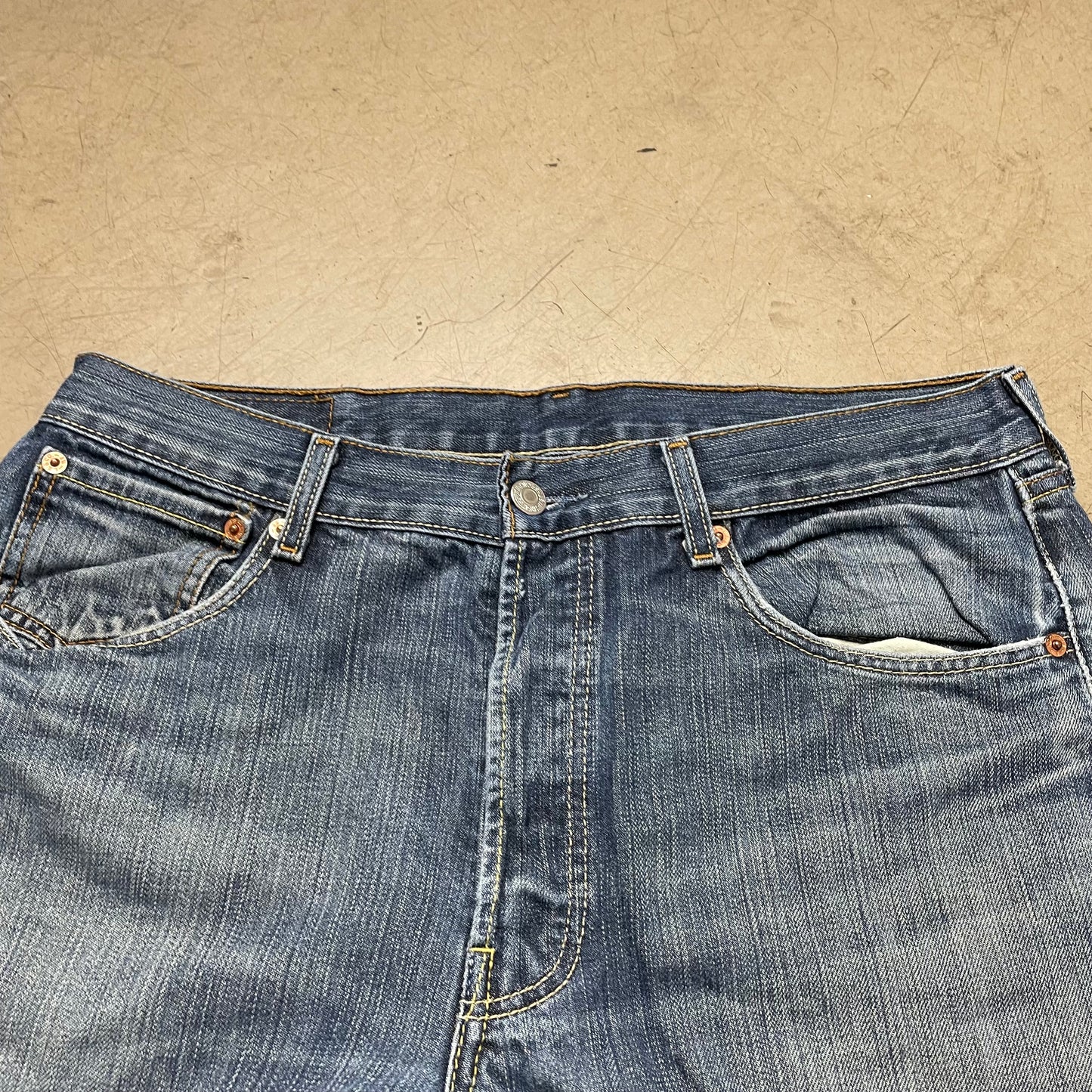 (L) Levi’s 501 Jeanshose blau W34L34