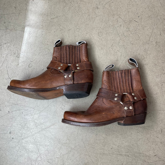 (40) Buffalo Western Cowboy Boots Leder braun