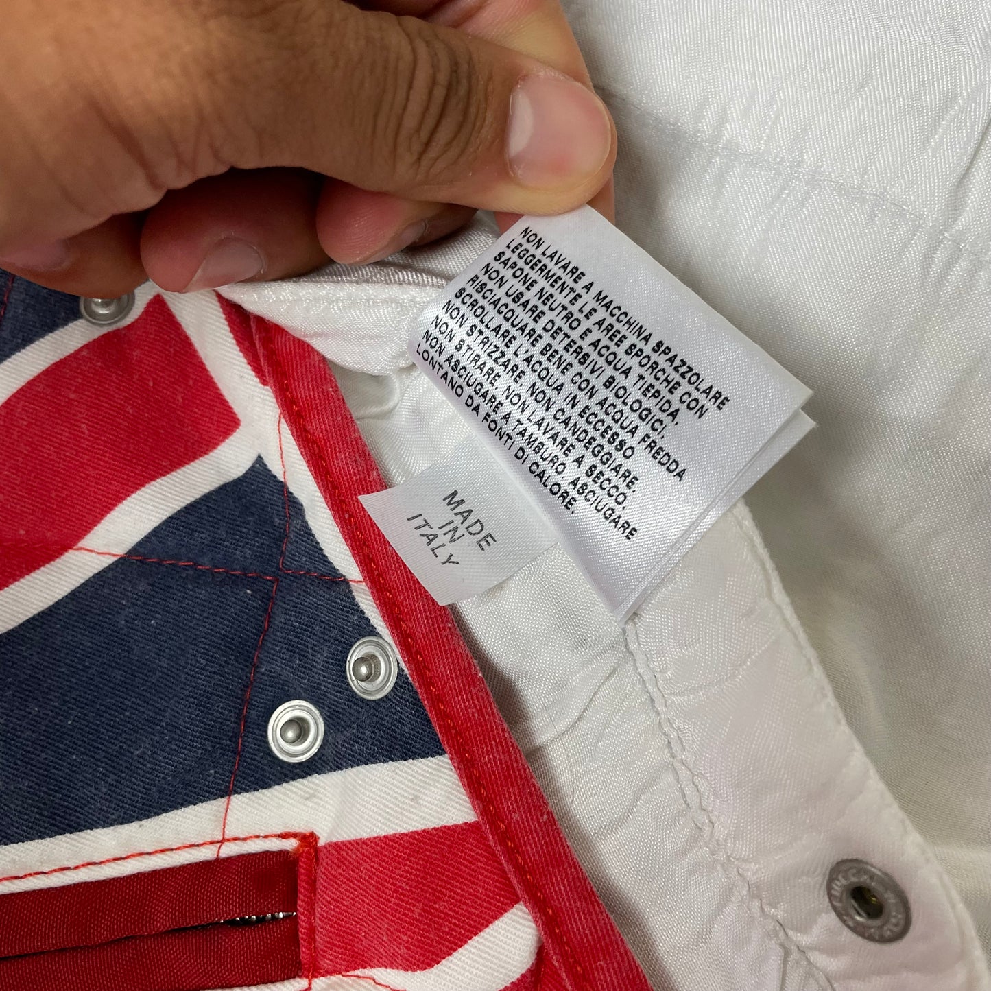 (M) Vintage Belstaff Black Prince Jacke beige Creme sz 42