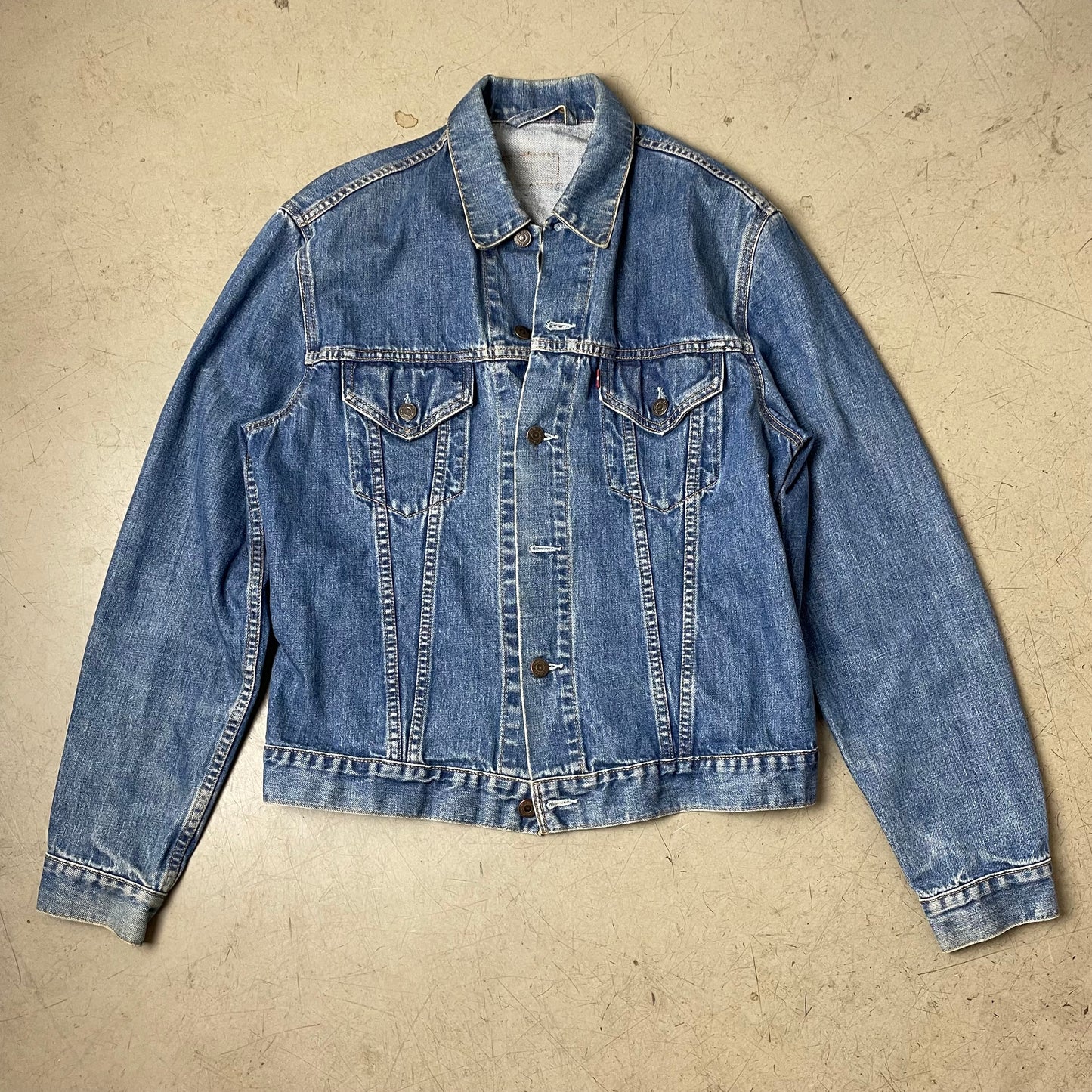(L-XL) Levi’s Jeansjacke blau