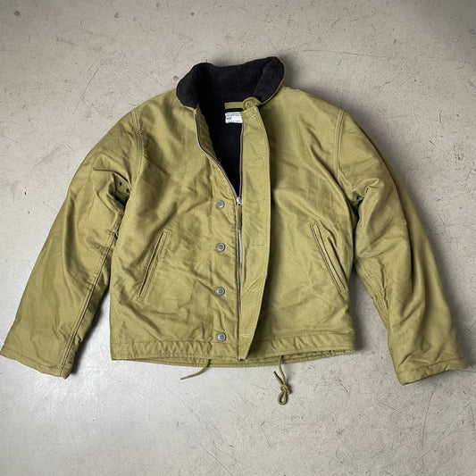 (L) Pike Brothers Navy Department Army Jacke Khaki grün