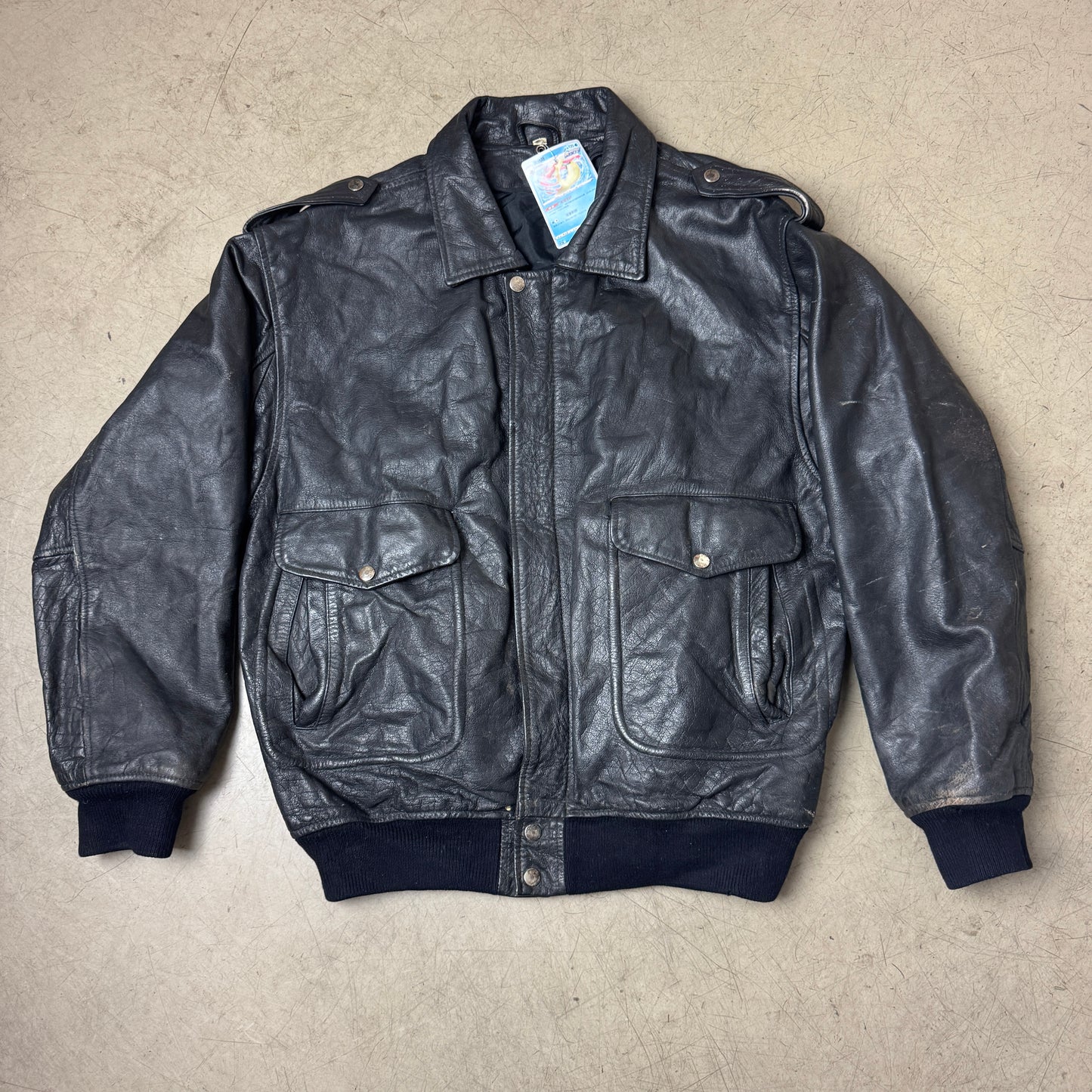 (M-L) Lederjacke