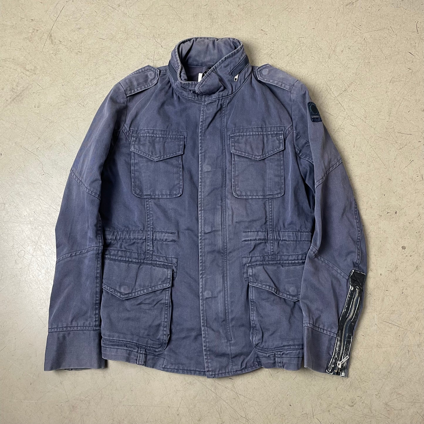(S) Diesel Army Cotton Jacket faded blau